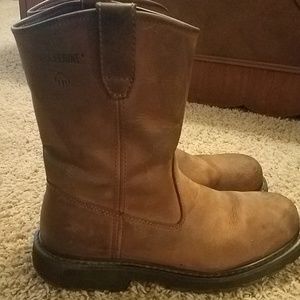 Wolverine steel toe boots